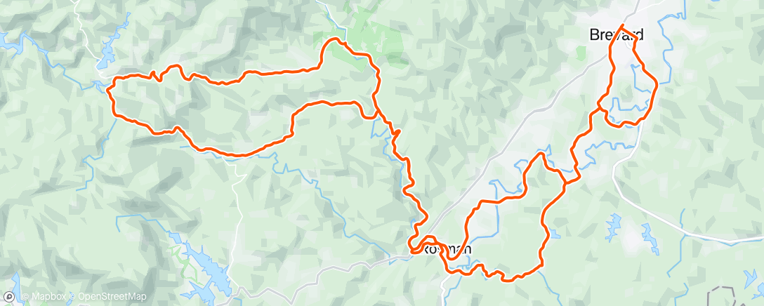 Map of the activity, Sunday crew part 2