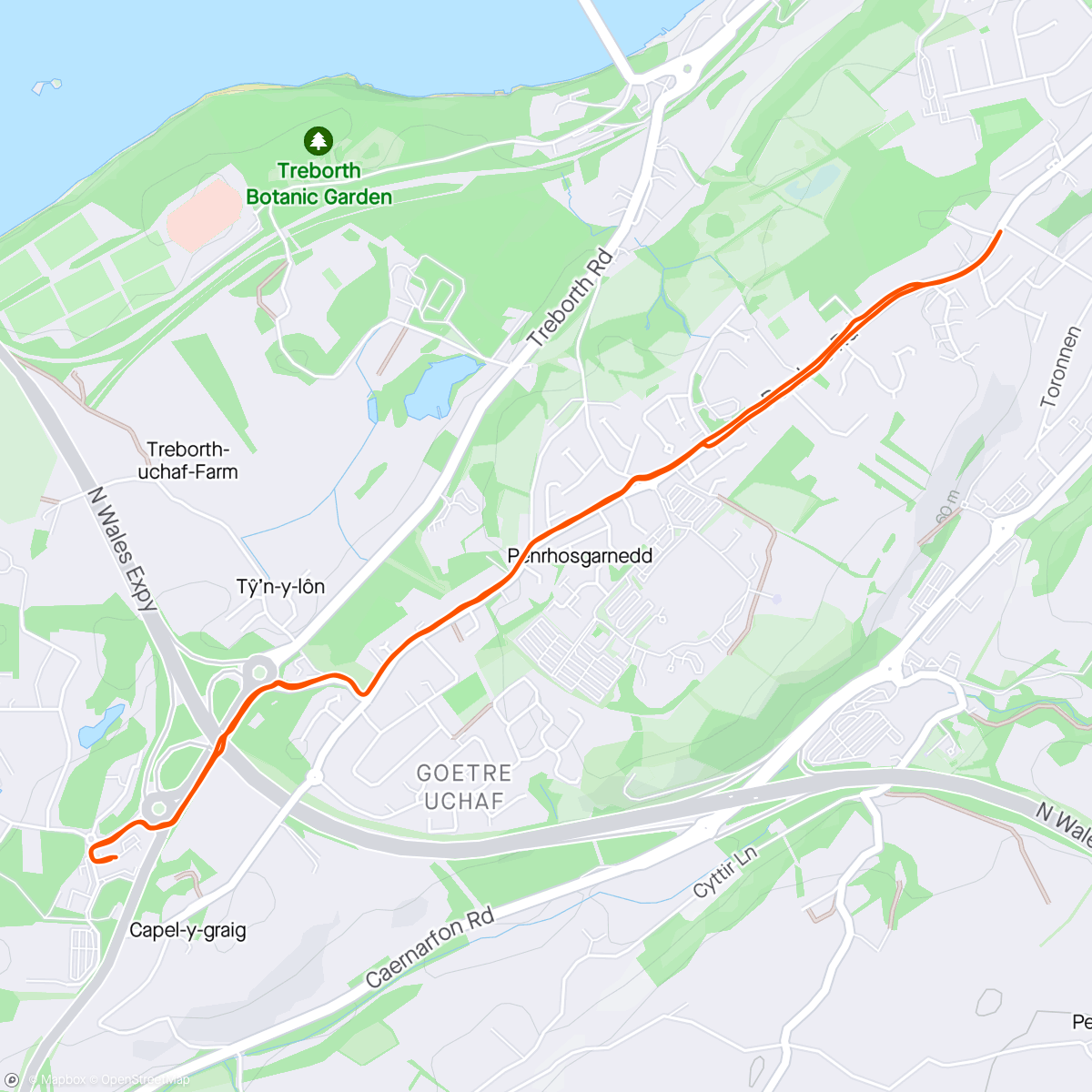 Map of the activity, Last Holiday Run ☀️🏃🏼‍♂️☹️
