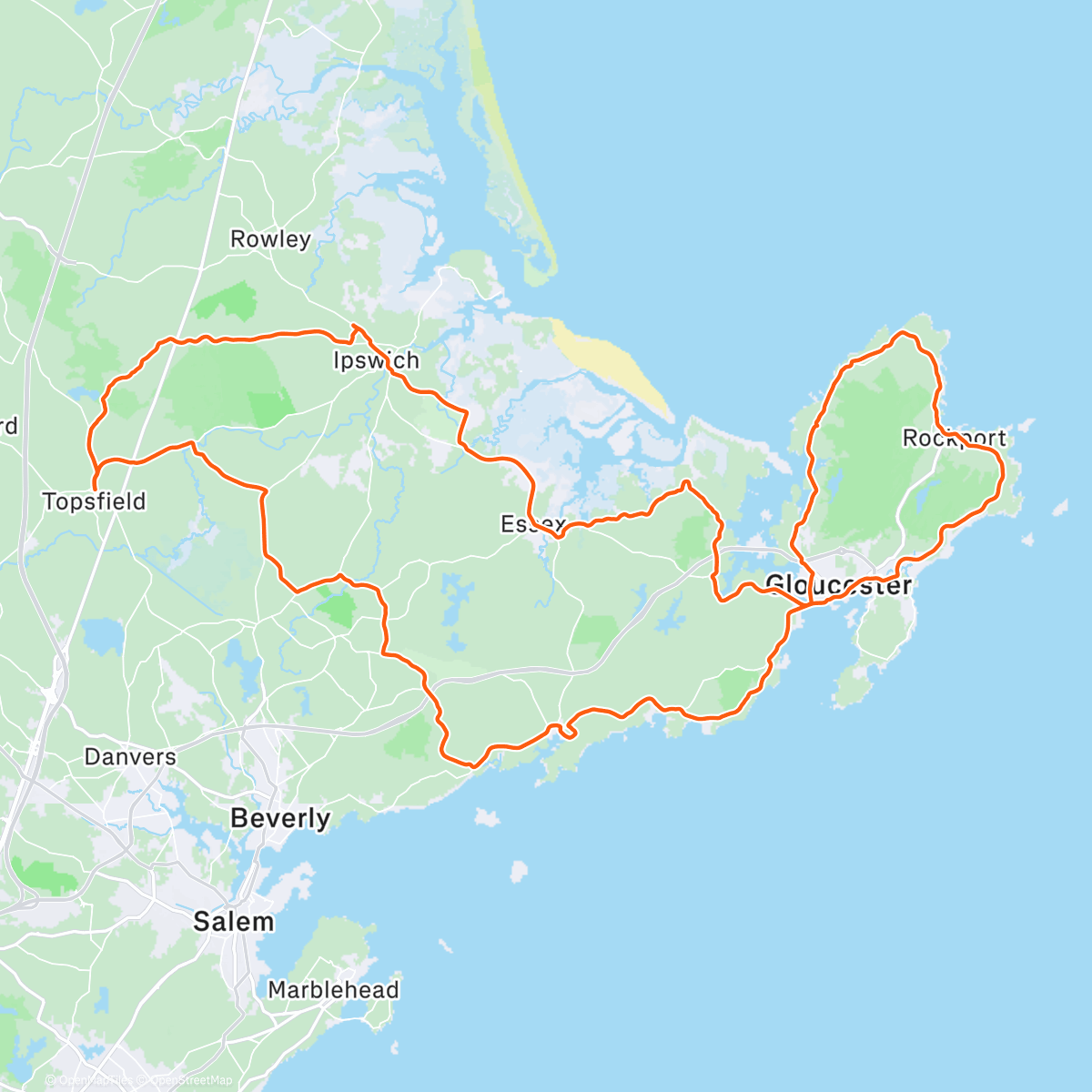 Map of the activity, Little bit of north shore tourism