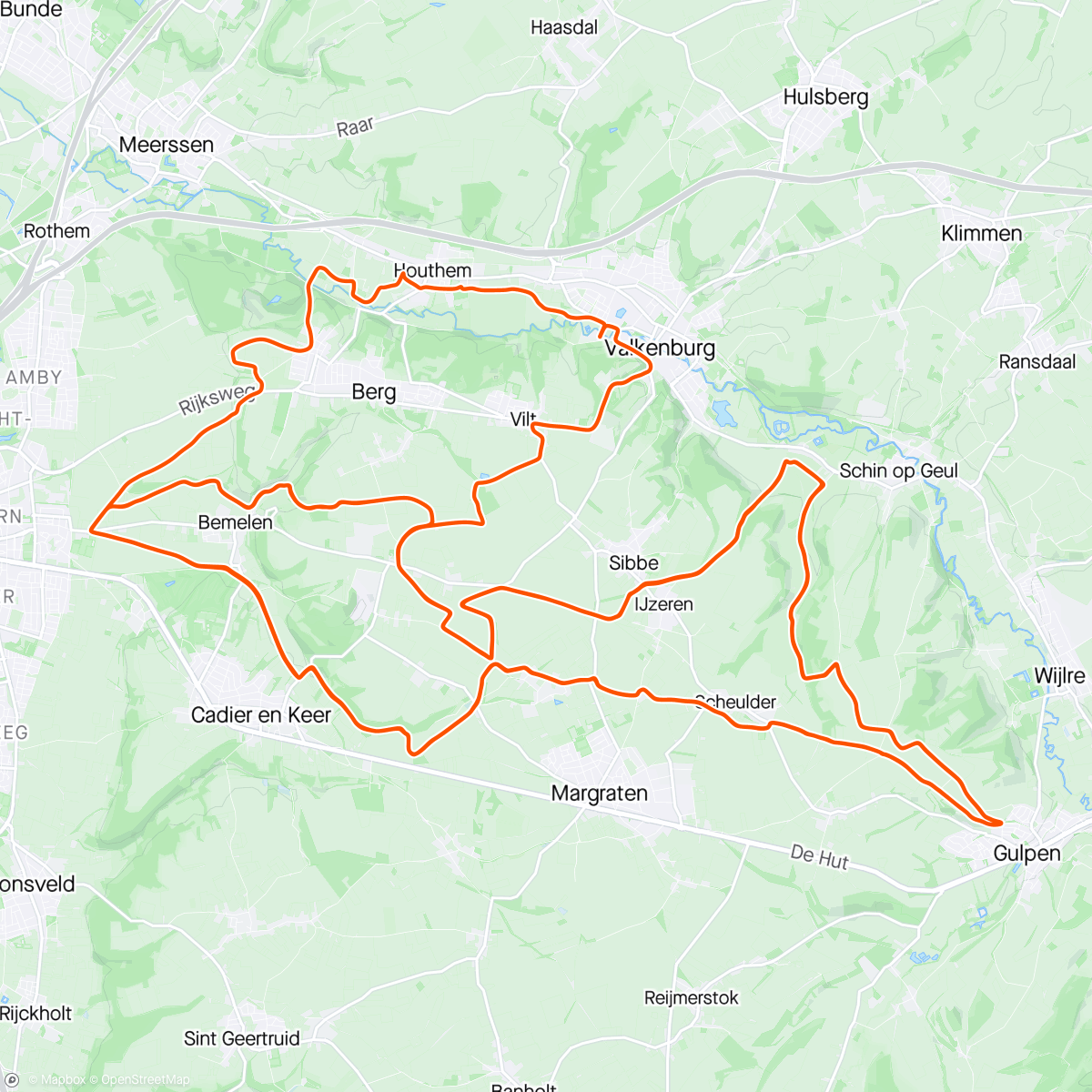 Mapa da atividade, 🌎UCI Gravel Series Valkenburg 🚵🏽‍♂️🚵🏽‍♂️