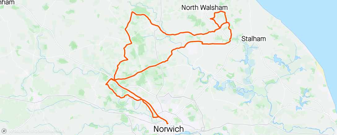 Map of the activity, Sausage Roll and fruit cake revive tired legs ( but don’t prevent cramp during restaurant meal in the evening ) aargh 😫