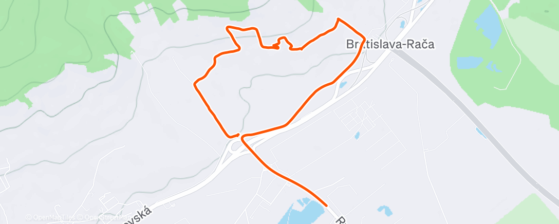 Map of the activity, Vinohrady 🚶🍀☀️