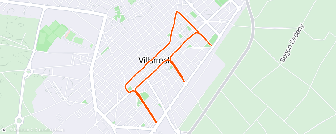 Map of the activity, 5K SME Vila-real