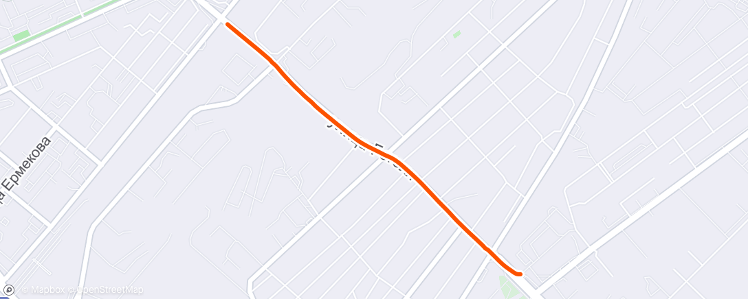 Map of the activity, 2024-04-22Ride