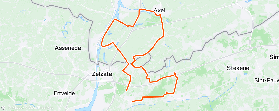 Map of the activity, Activation Ride