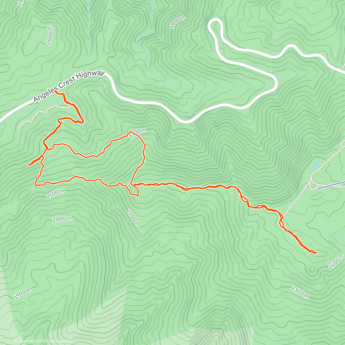 Карта физической активности (Waterman in the Snow)