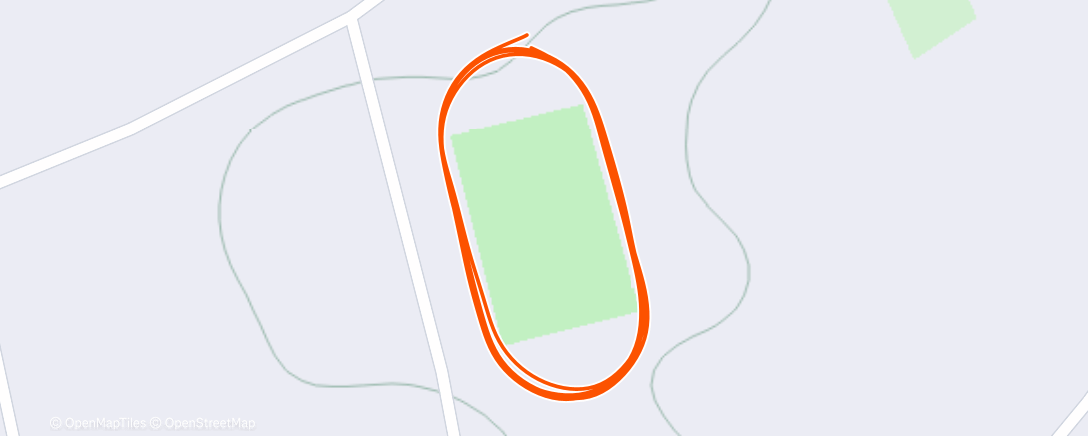 Карта физической активности (Afternoon Run)