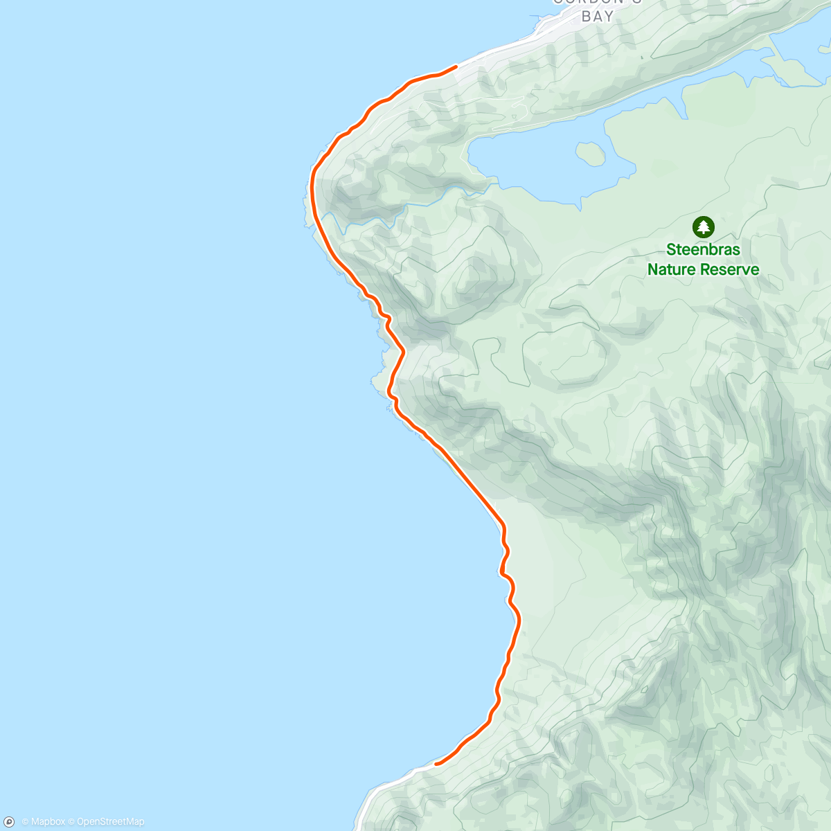 Map of the activity, ROUVY - Clarence Drive | Whale Coast Route | 15km