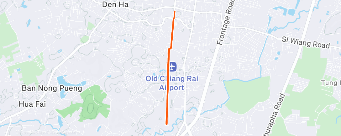 Карта физической активности (Morning Run)