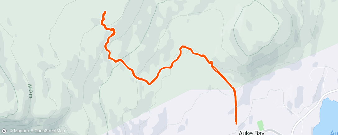 Карта физической активности (Morning Hike)