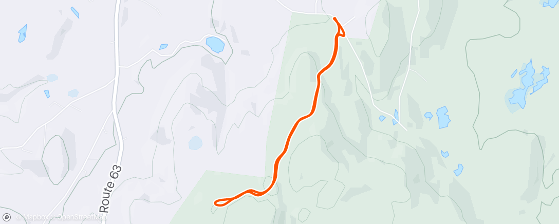 Map of the activity, Bosco Hike