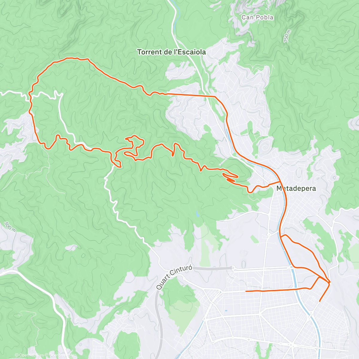 Карта физической активности (Con el radar en la mano 🧭☔️)