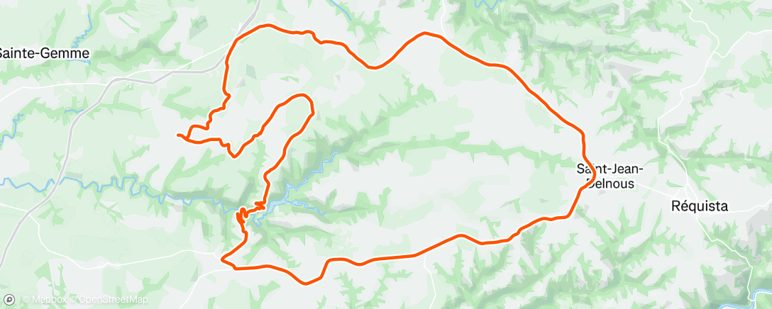Carte de l'activité
