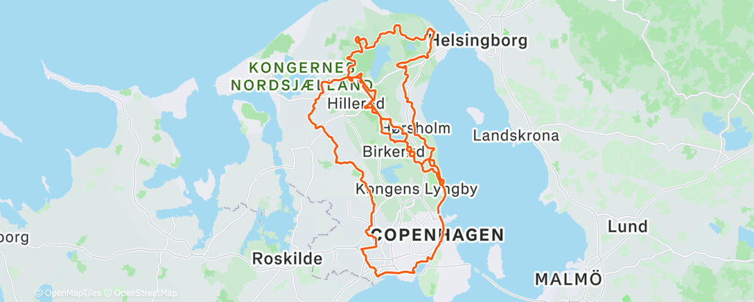 Map of the activity, Dusk till Dawn - the longest night