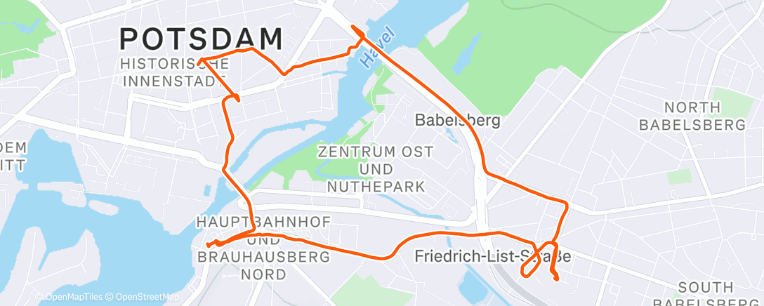 Map of the activity, Besorgungen