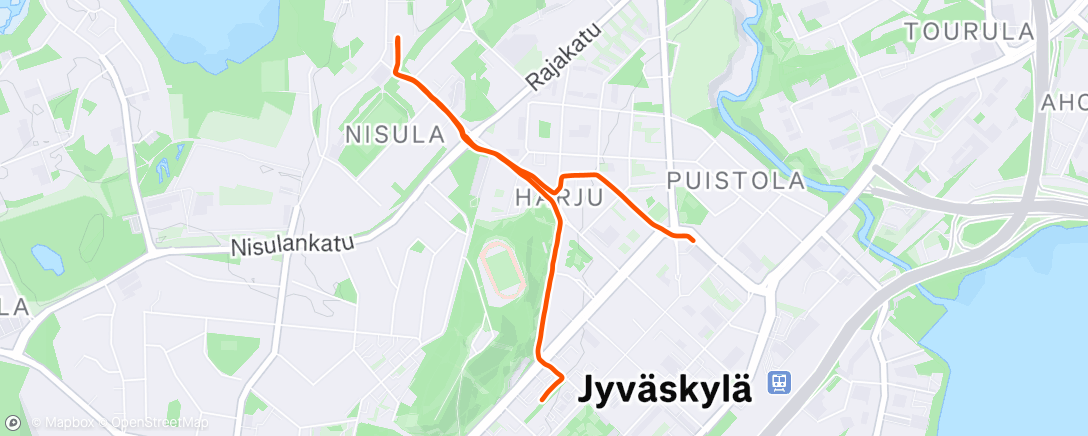 Mapa da atividade, Morning Walk