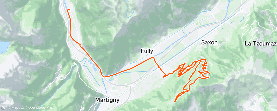 Map of the activity, Dimanche enduro 😍