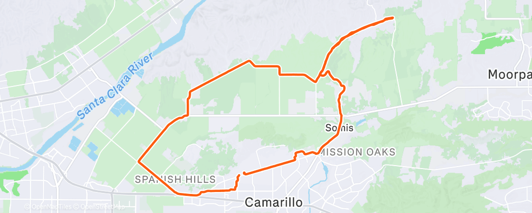 Map of the activity, Somis Loop