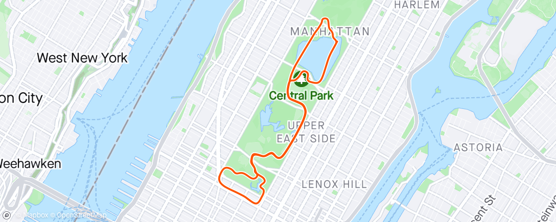 Mapa de la actividad, Zwift - Fitness Builder on Temple Trek in New York