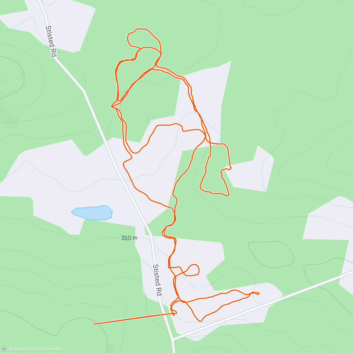 Map of the activity, Fresh tracks - base check 👌