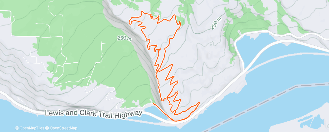 Карта физической активности (Gloves off - Syncline)