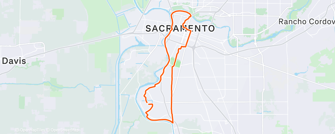 Map of the activity, KC Ride w/MAD 🔥