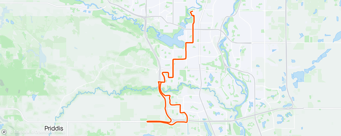 Mapa de la actividad (20 degree ride! 👍👌)