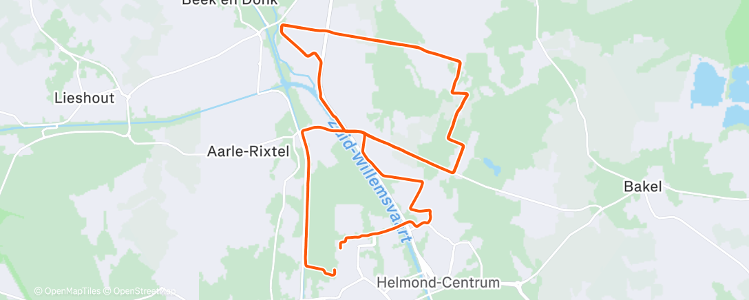 Map of the activity, Grotels hof