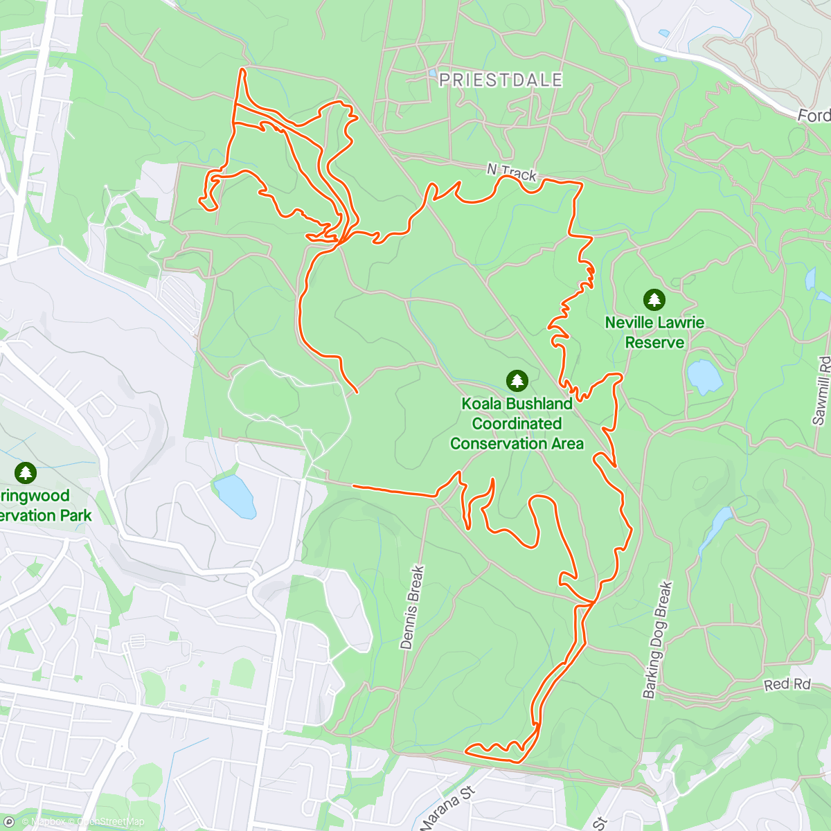 Map of the activity, Checking out the new local loop!