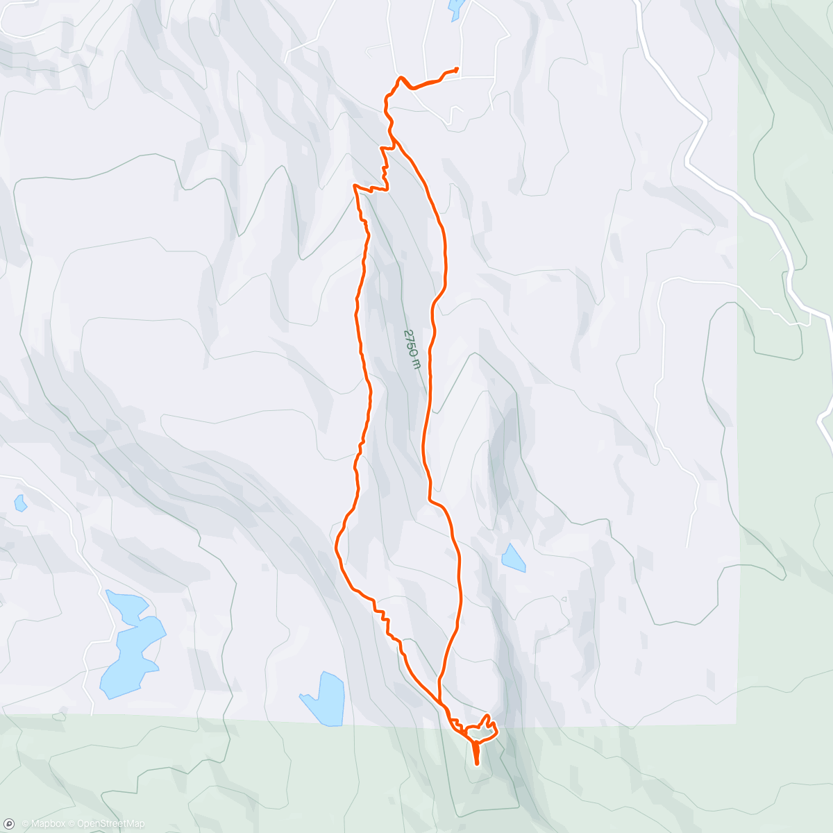 Kaart van de activiteit “Morning Backcountry Ski”