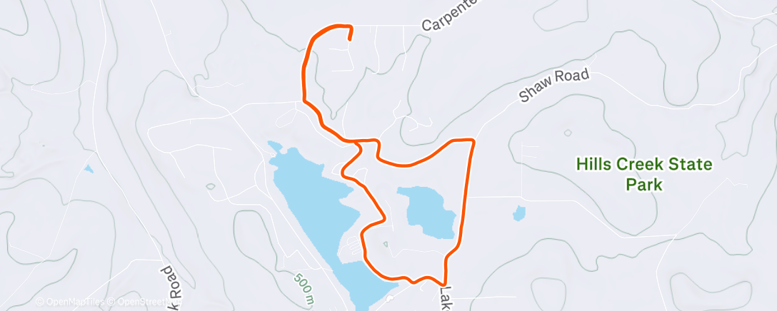 Map of the activity, I Worry For The Time I Spent Worrying Alone