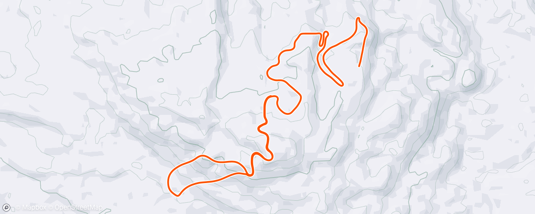 Mapa da atividade, TrainingPeaks Virtual - Workout: Easy Rec- P3