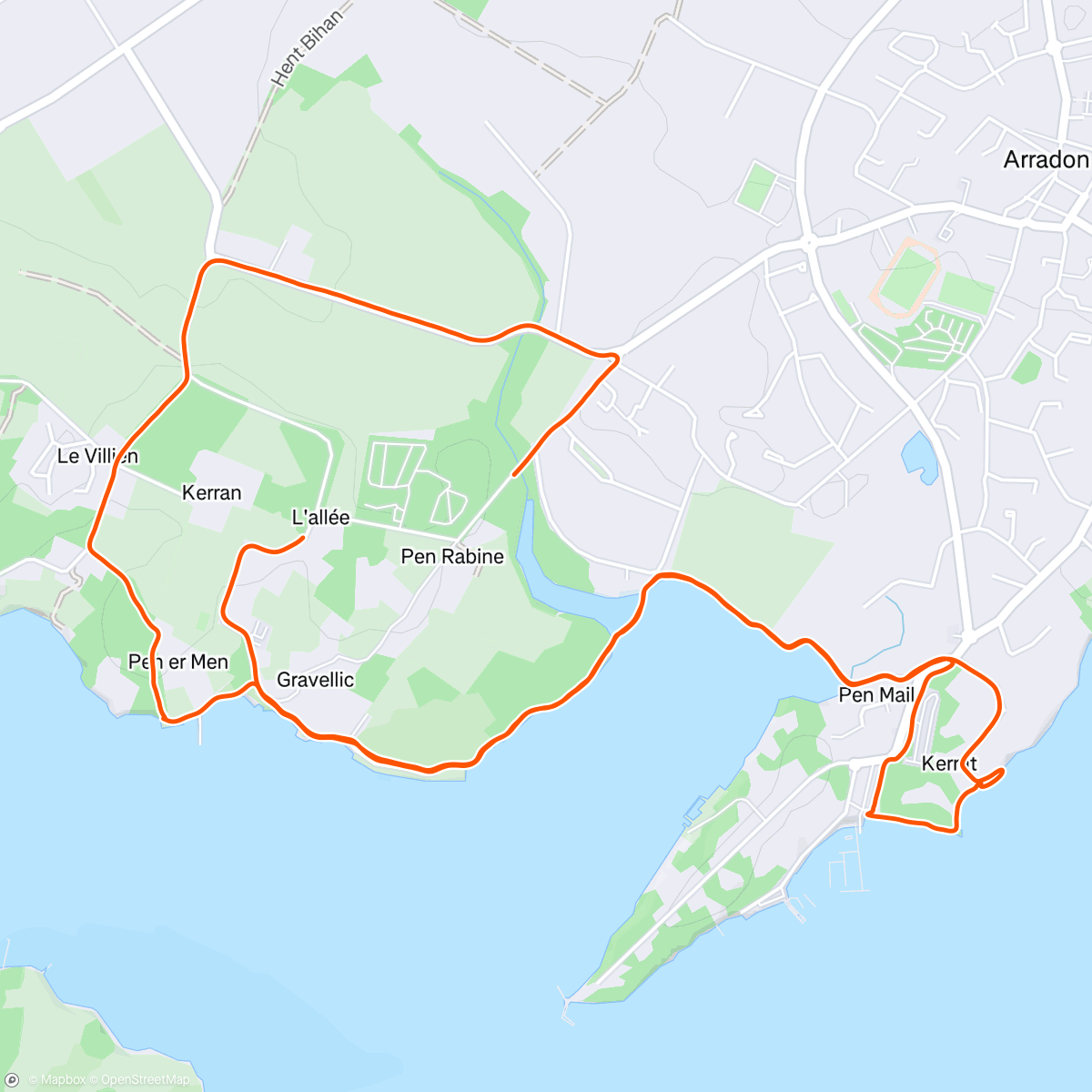 Map of the activity, Retour sur les terres saintes 🥰