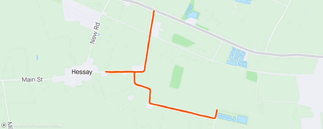 Map of the activity, Recovery down the lanes
