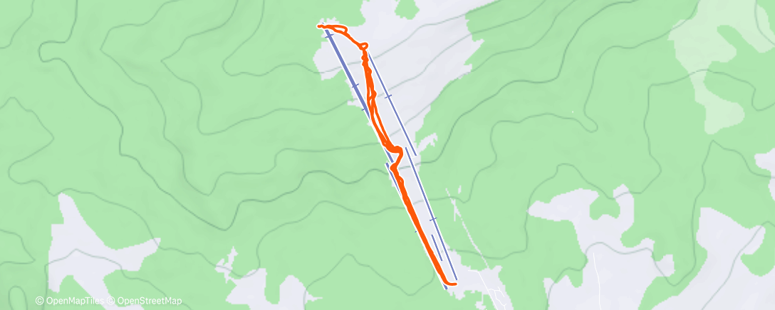 Карта физической активности (Kubinka)