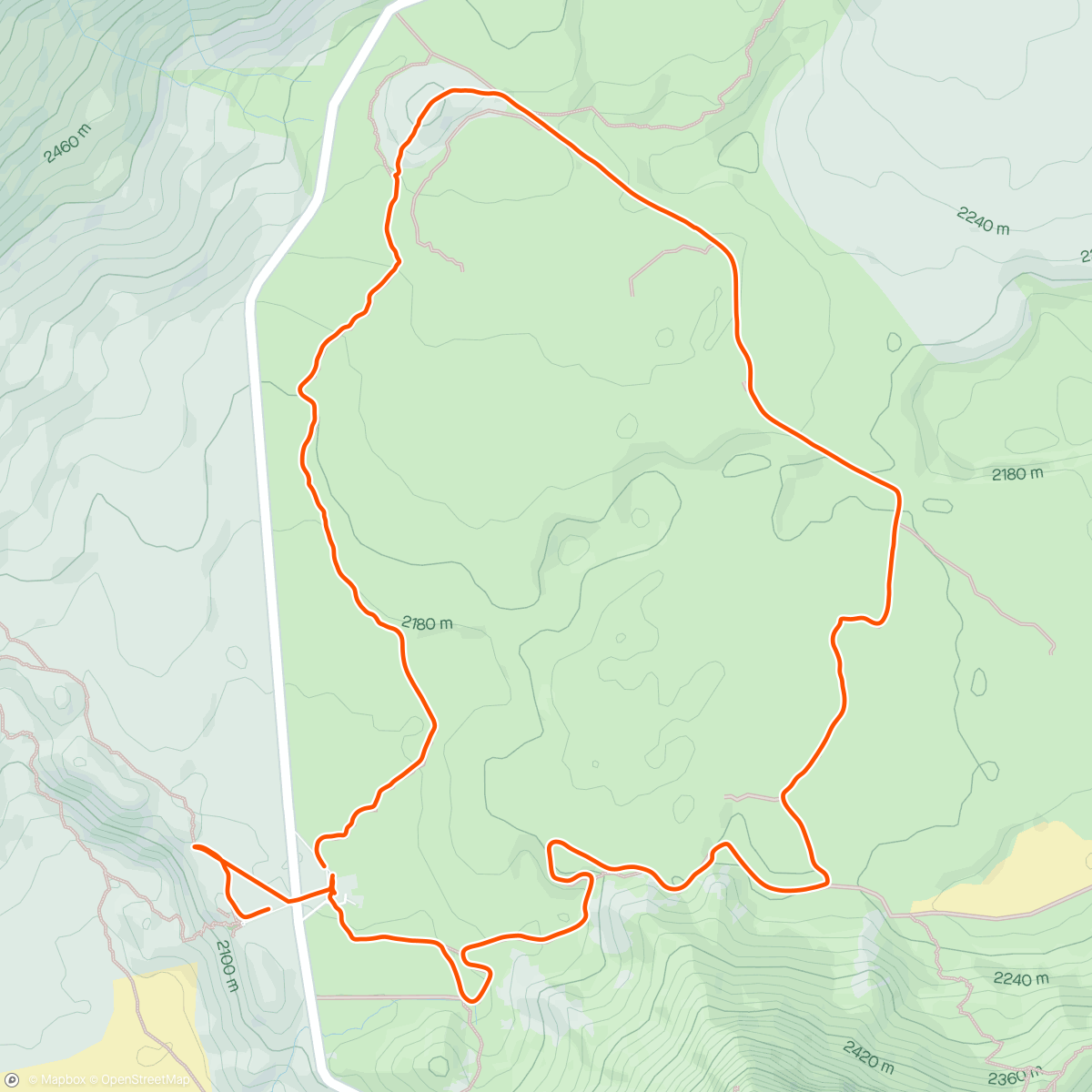 Karte der Aktivität „Trail avec Antoine et Alain sur Mars 🤗😎”