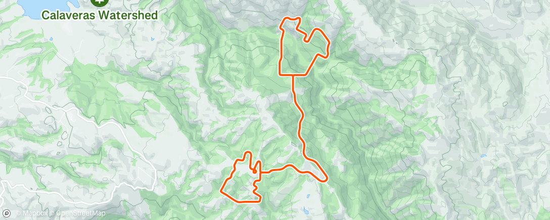 Map of the activity, MyWhoosh - Area 52