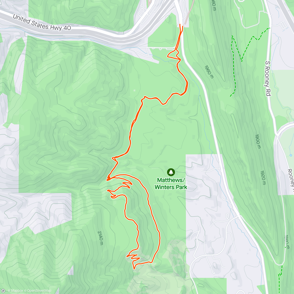 Map of the activity, Haven’t been on this lap in ten years I think