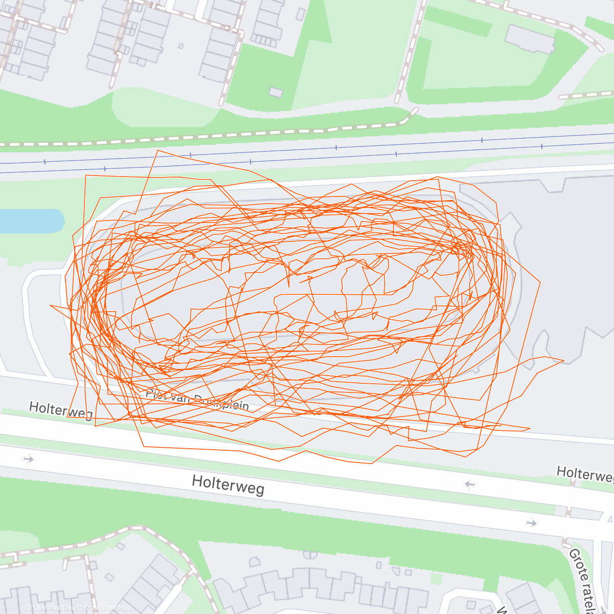 Map of the activity, Alvast warm draaien voor vanavond 🥶🥶