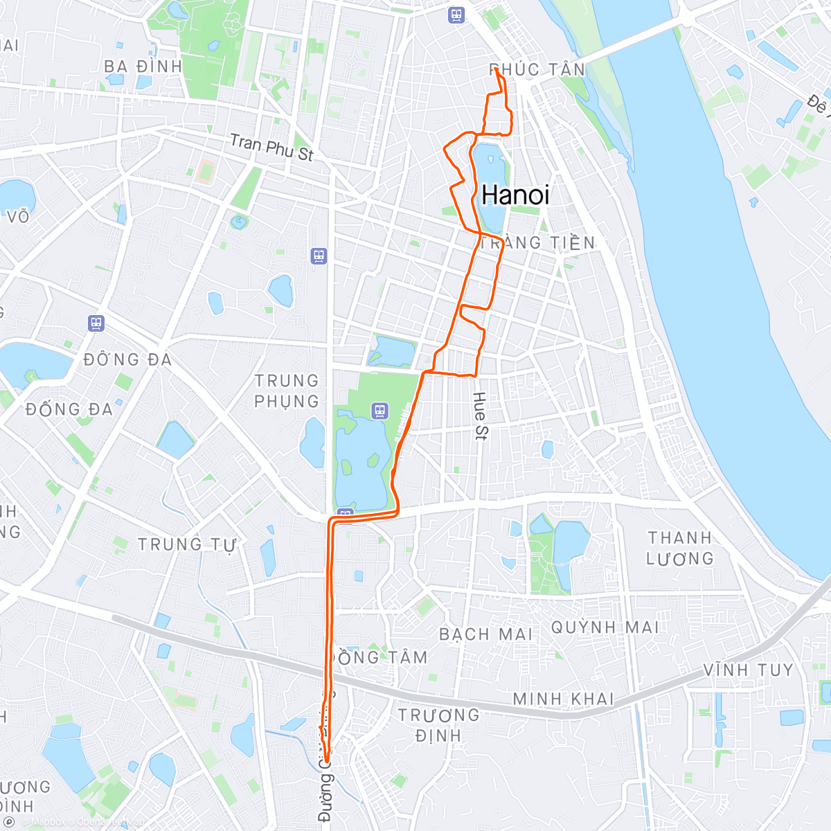 Mapa da atividade, Bike shop and back