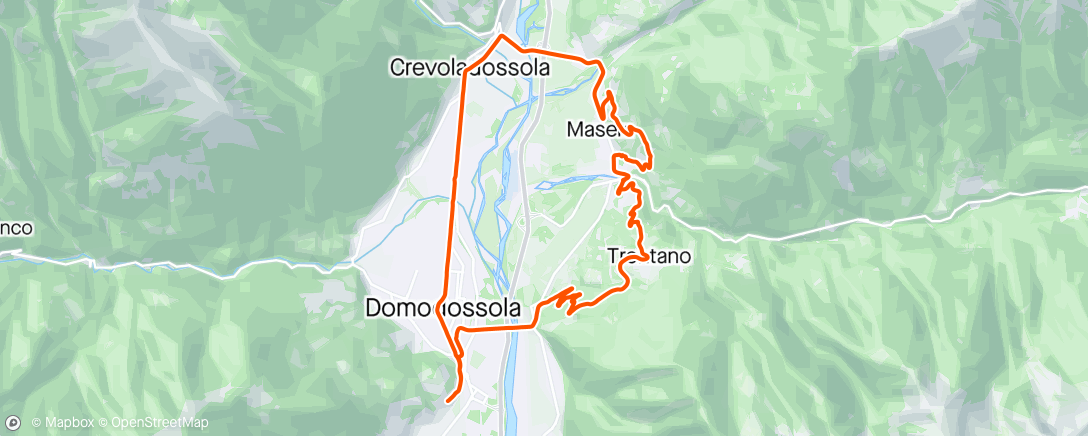 Map of the activity, Recovery ⛰️