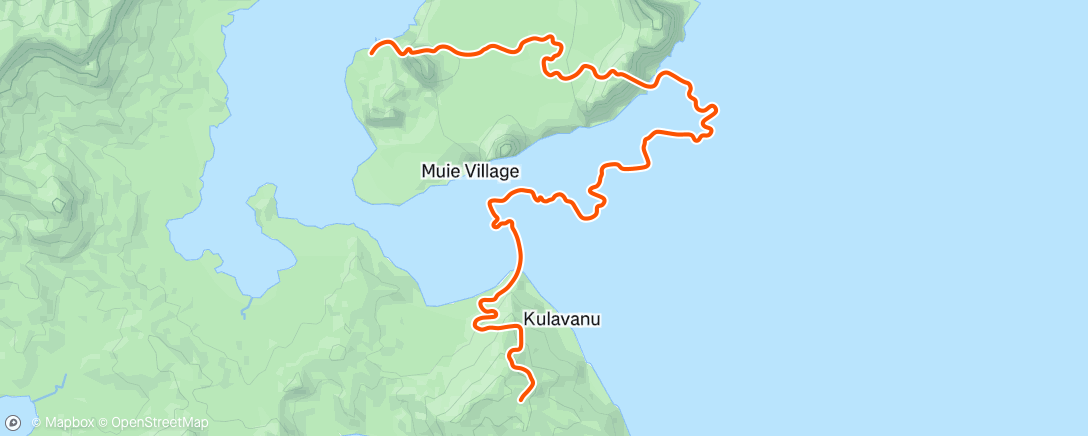 Map of the activity, Zwift - SST (Short) on Bigger Loop in Watopia