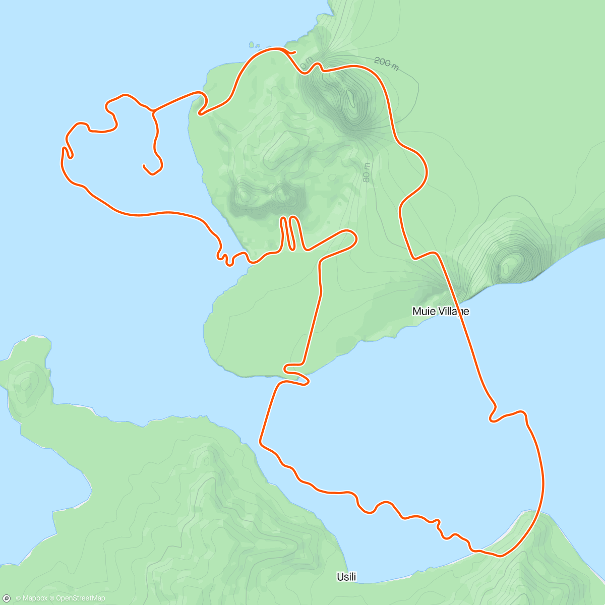 Map of the activity, Zwift - Race: 🥉 Zwift Women's Racing Series - SCRATCH - Ocean Lava Cliffside Loop on Ocean Lava Cliffside Loop in Watopia