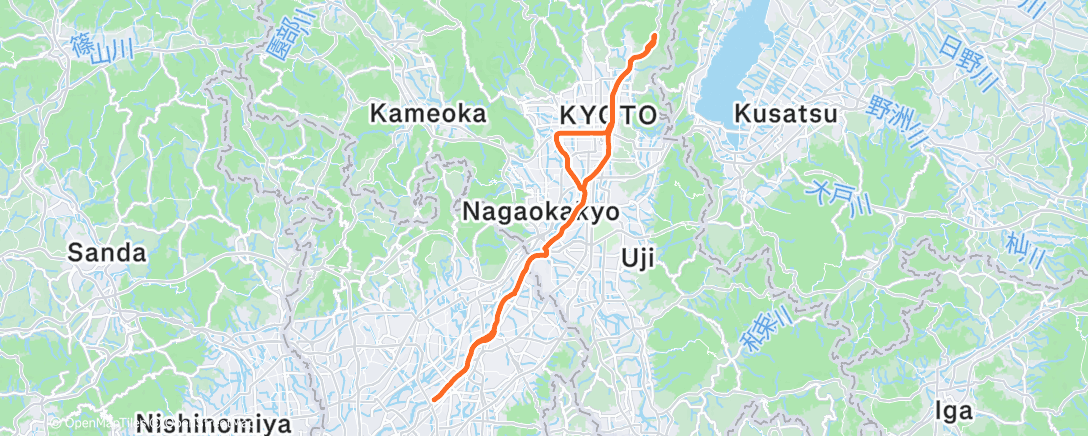 Map of the activity, 腰爆発。