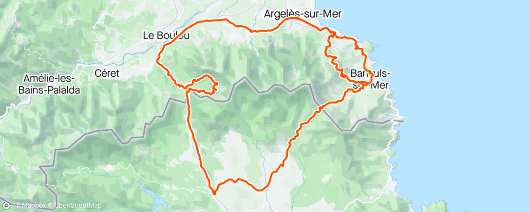 Map of the activity, Love this place ⛰️