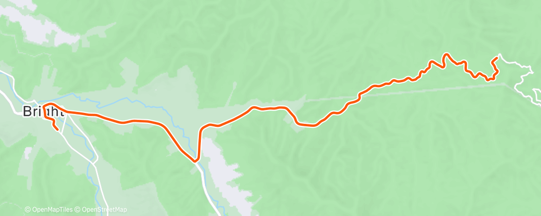 Map of the activity, Commute