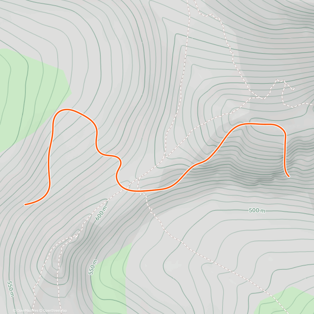 Карта физической активности (Zwift - Outer Scotland in Scotland)