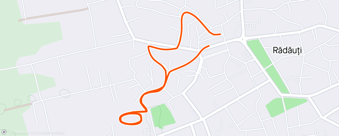 Map of the activity, ☀️ Run