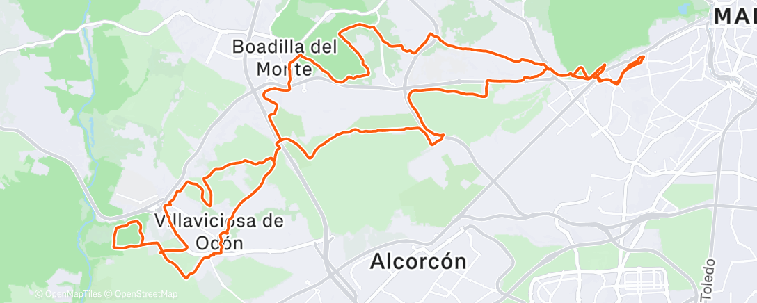 Map of the activity, Ojú 🥵