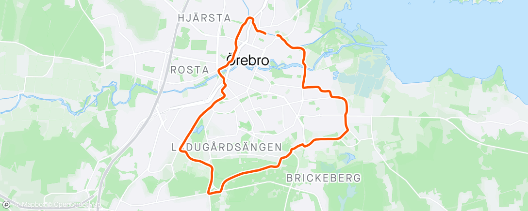 Mapa da atividade, Stadslöpare